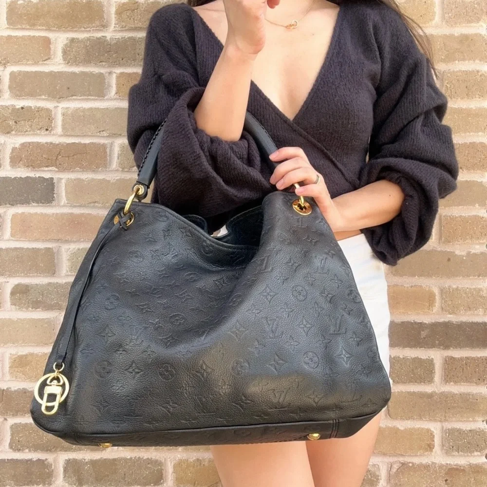 Louis Vuitton Empreinte Artsy MM Infini Hobo Monogram Empreinte Leather M93448 - Picture 2 of 13